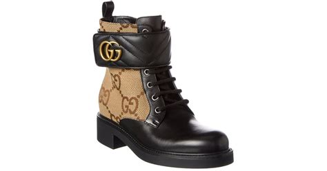 gucci boots brown thomas|Gucci black combat boots.